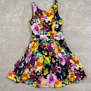 The Limited Fit and Flare Floral Dress Size 2